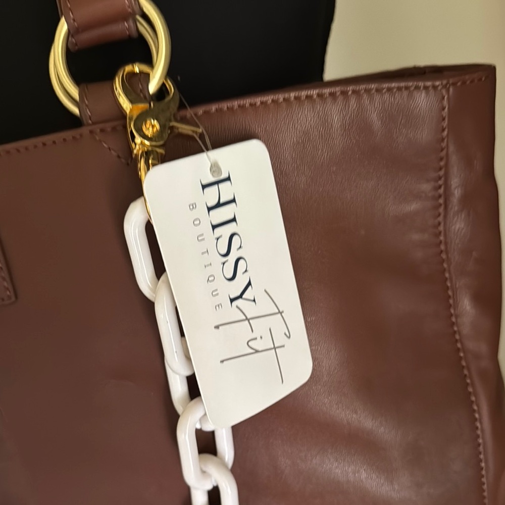 Have Some Fun Today Brown Josie Tote Bag - Picture 6 of 12
